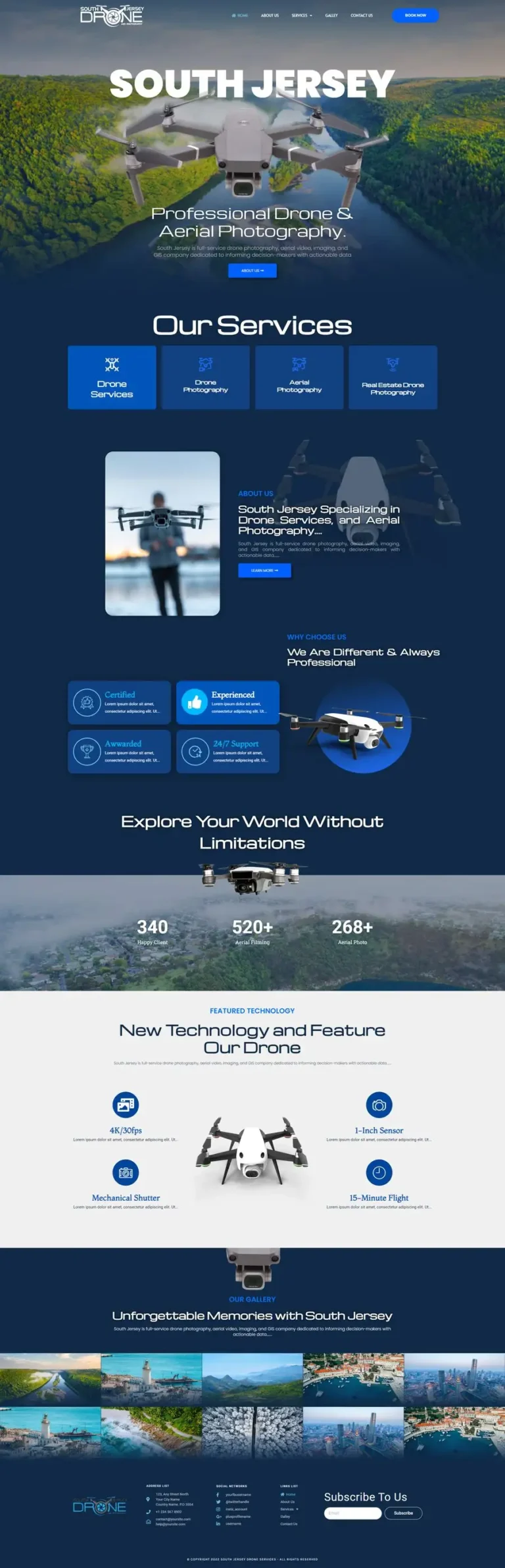 South Jersey Drone Services - project preview