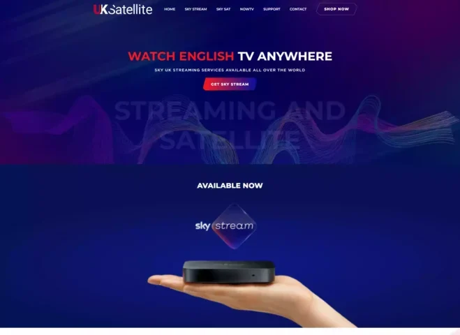UK Satellite Webstore Creation