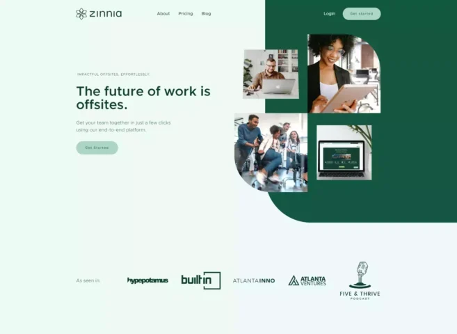 Zinnia Website Creation